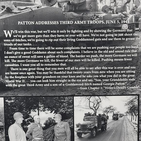 Pattons Third Army in World War II: An Illustrated History Hardcover Dustjacket - Picture 3 of 16